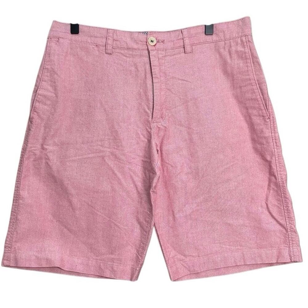 Banana Republic Men's Chino Shorts Size 32 Pink Summer Basics Quiet Luxury Vacay
